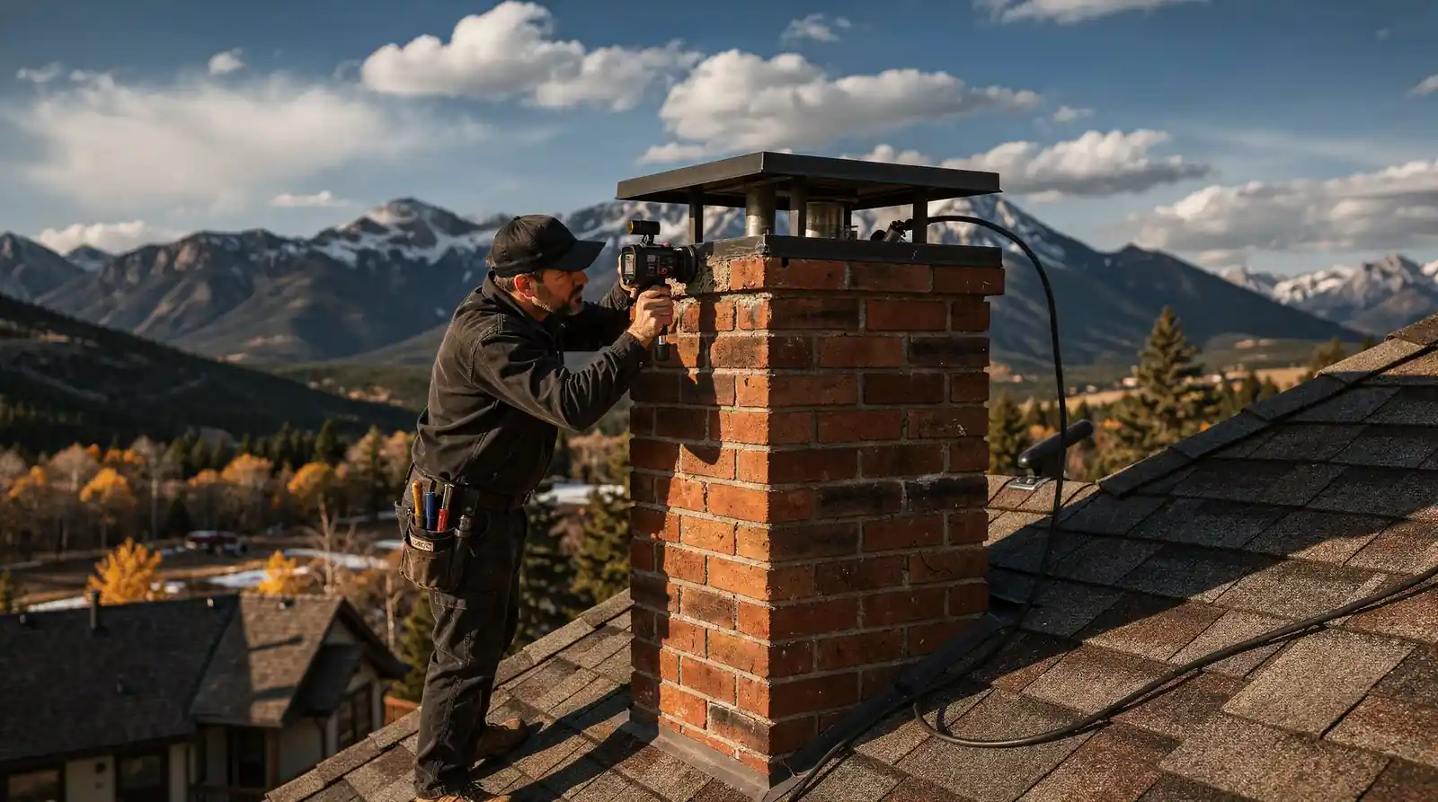 A failing, unsealed chimney can leak water, damage masonry, and shorten the life of both