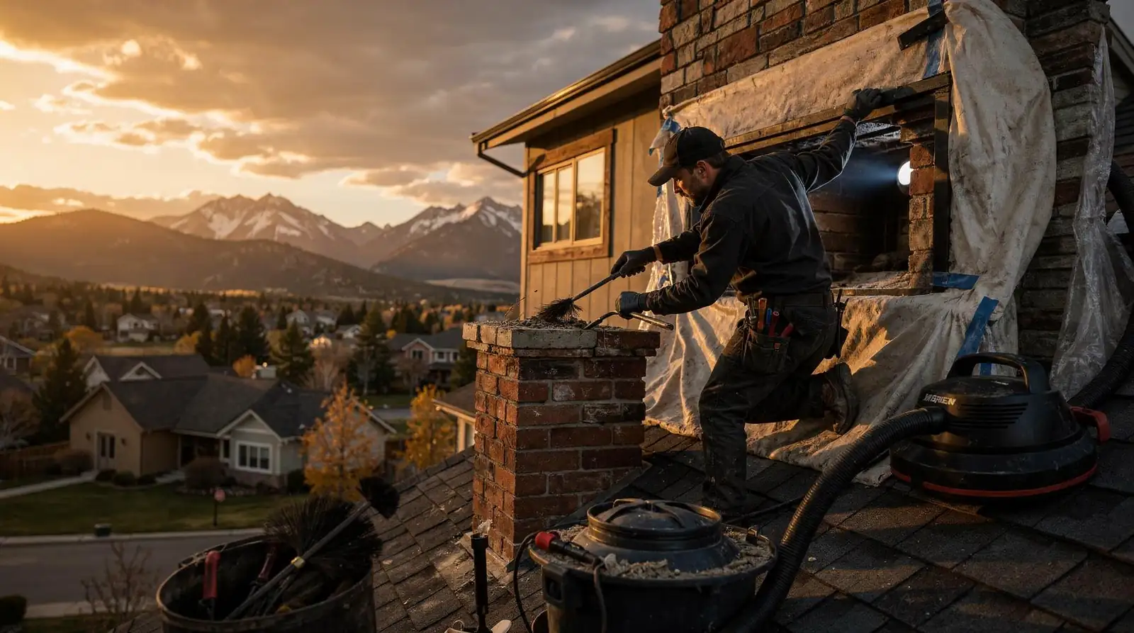 Chimney Doctors delivers venting, chimney, fireplace, and installation services to communities beyond its Bailey home
