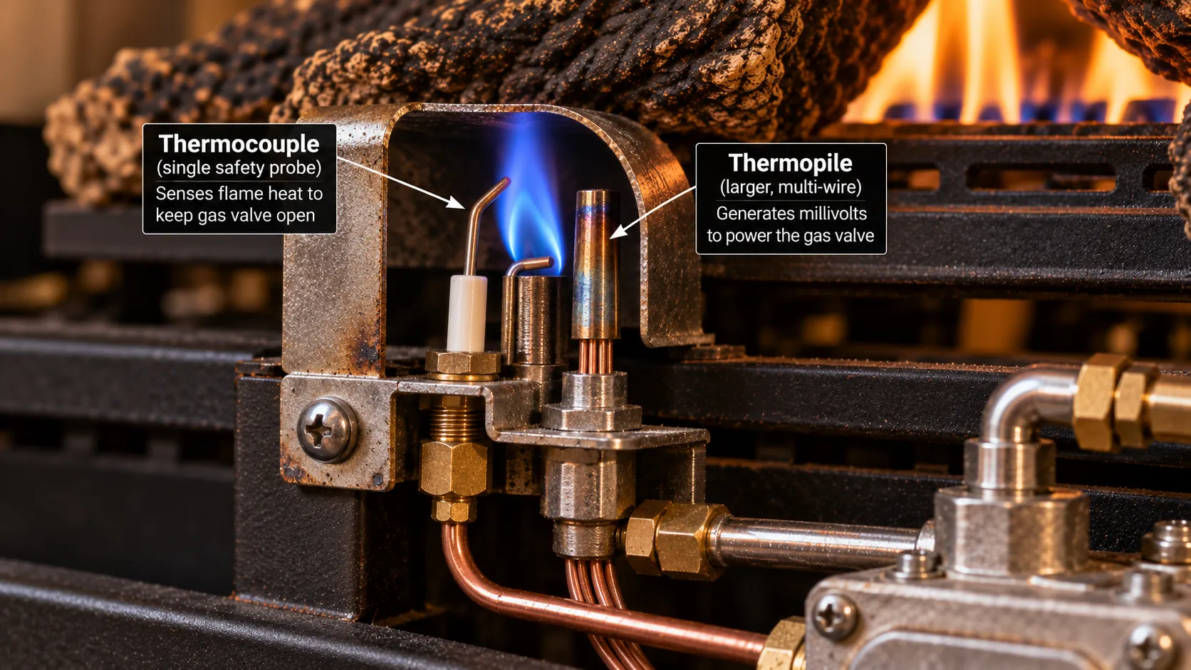 thermocouple vs thermopile